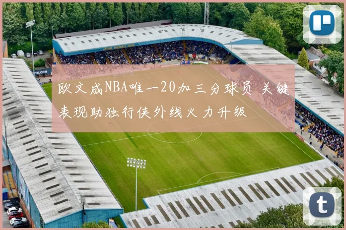 欧文成NBA唯一20加三分球员 关键表现助独行侠外线火力升级